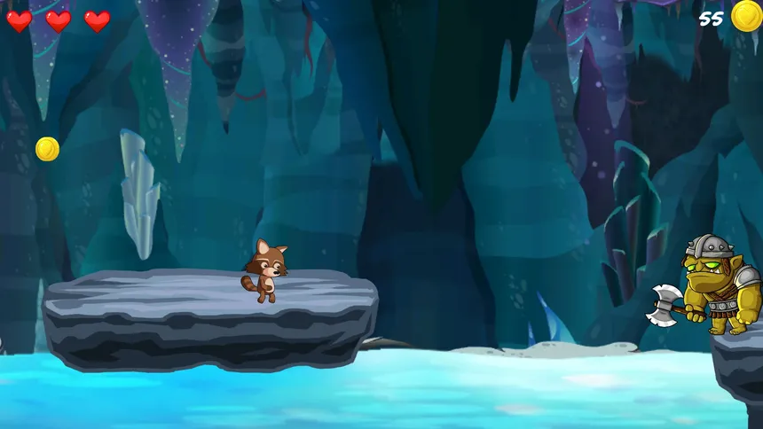 Скриншот 2 к игре Raccoon: The Orc Invasion