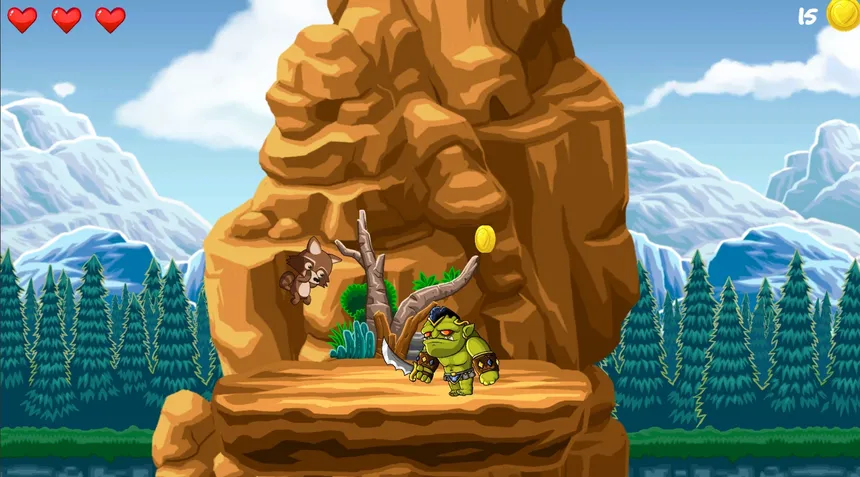 Скриншот 5 к игре Raccoon: The Orc Invasion