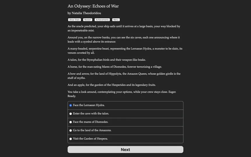Скриншот 3 к игре An Odyssey: Echoes of War