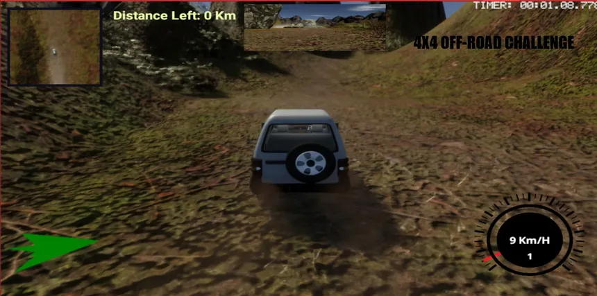 Скриншот 2 к игре 4X4 OFF-ROAD CHALLENGE