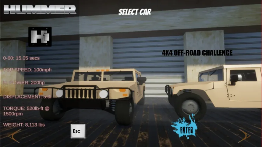 Скриншот 4 к игре 4X4 OFF-ROAD CHALLENGE