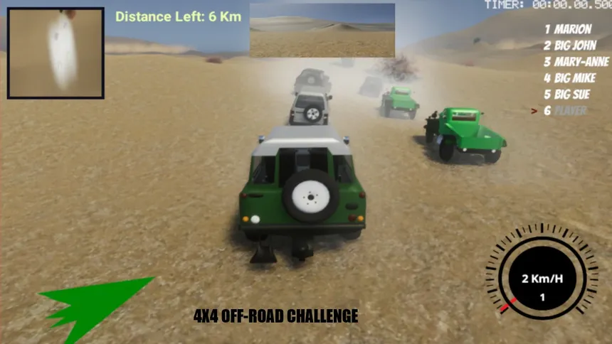 Скриншот 5 к игре 4X4 OFF-ROAD CHALLENGE