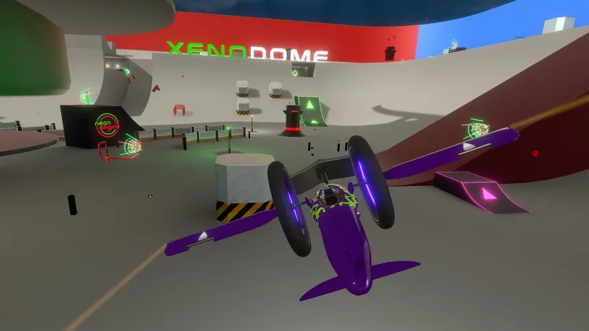 Скриншот 4 к игре Hyperwheel Overdrive