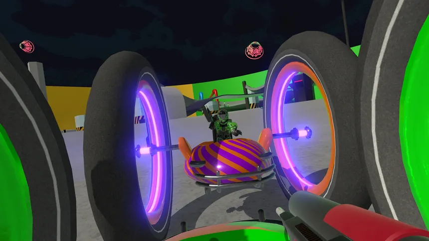 Скриншот 5 к игре Hyperwheel Overdrive