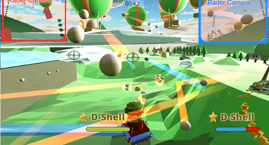 Скриншот 1 к игре Fly Fly Tank