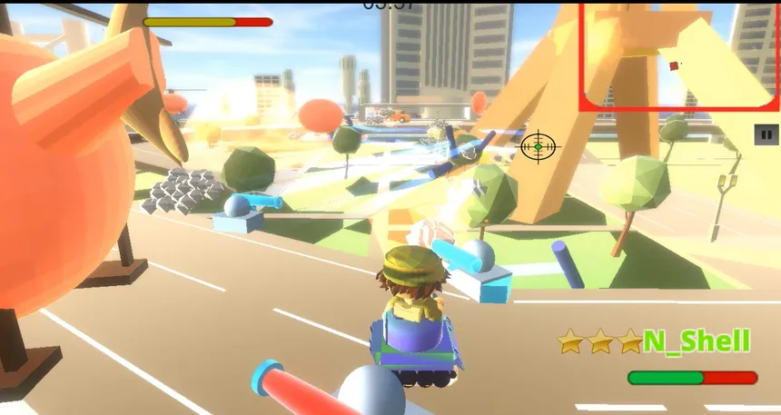 Скриншот 4 к игре Fly Fly Tank