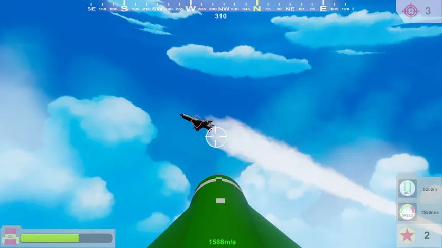Скриншот 4 к игре FlyManMissile