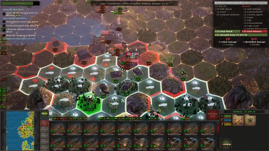 Скриншот 5 к игре Strategic Mind: Blitzkrieg