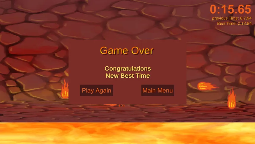 Скриншот 3 к игре PyroNinja: Fire Dodge