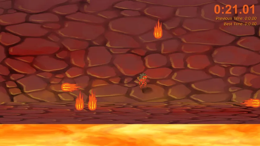Скриншот 4 к игре PyroNinja: Fire Dodge