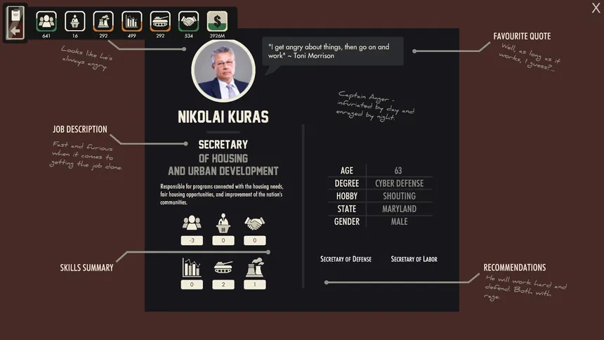 Скриншот 6 к игре I Am Your President: Prologue