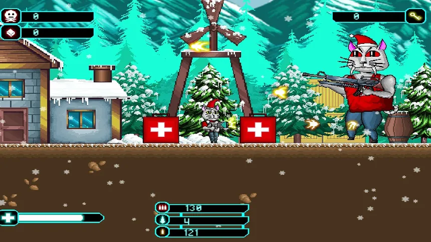 Скриншот 5 к игре Christmas Cats Revenge