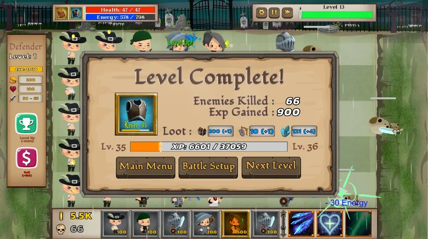Скриншот 4 к игре Mystic Hammer