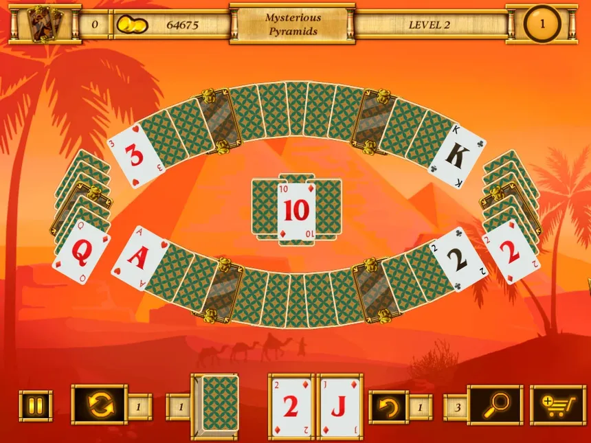 Скриншот 5 к игре Egypt Solitaire. Match 2 Cards