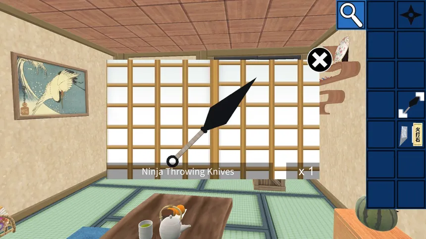 Скриншот 6 к игре Escape the Ninja Room