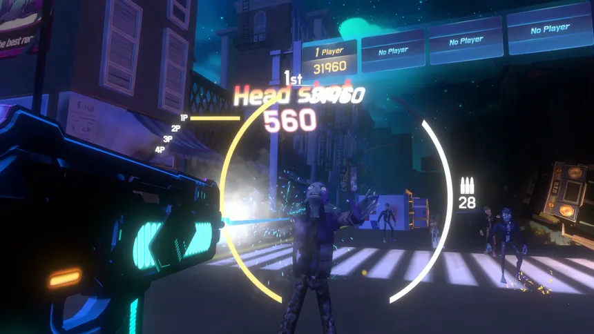 Скриншот 1 к игре Zombie Busters VR