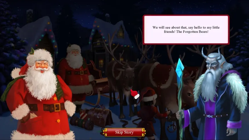 Скриншот 2 к игре Santa's Christmas Solitaire 2