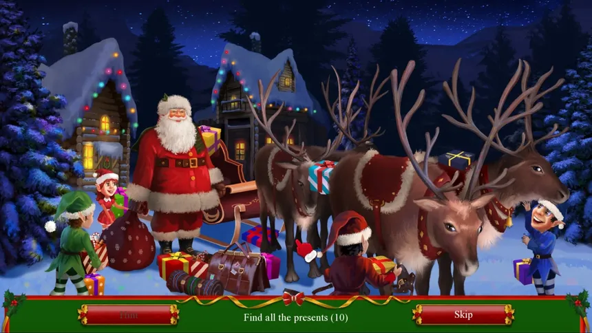 Скриншот 3 к игре Santa's Christmas Solitaire 2