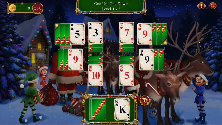 Скриншот 7 к игре Santa's Christmas Solitaire 2