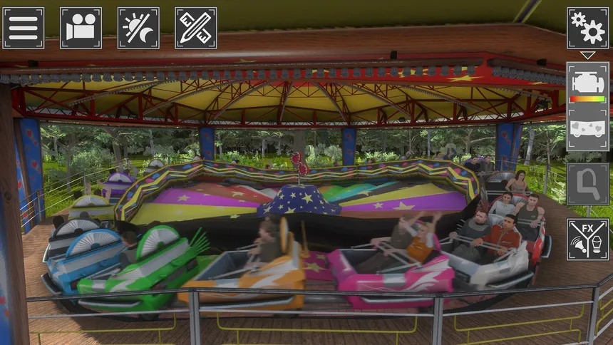 Скриншот 5 к игре Theme Park Simulator: Rollercoaster Paradise
