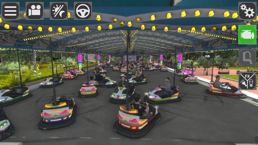 Скриншот 6 к игре Theme Park Simulator: Rollercoaster Paradise