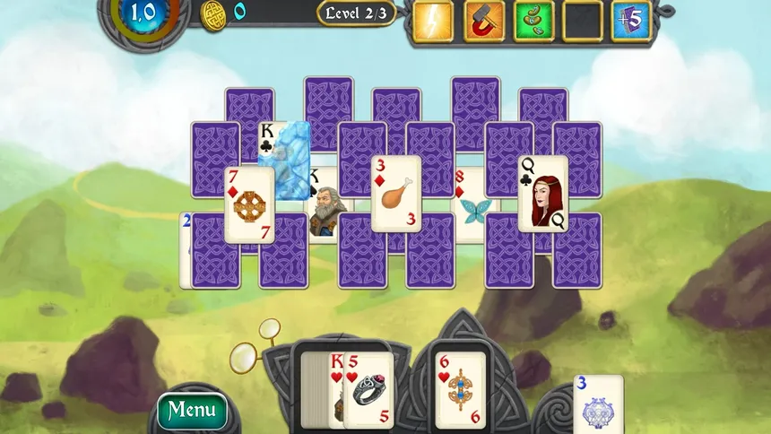 Скриншот 3 к игре Nordic Storm Solitaire