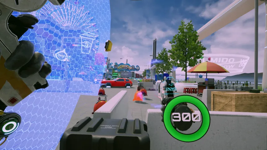 Скриншот 1 к игре CityWarHeroes VR