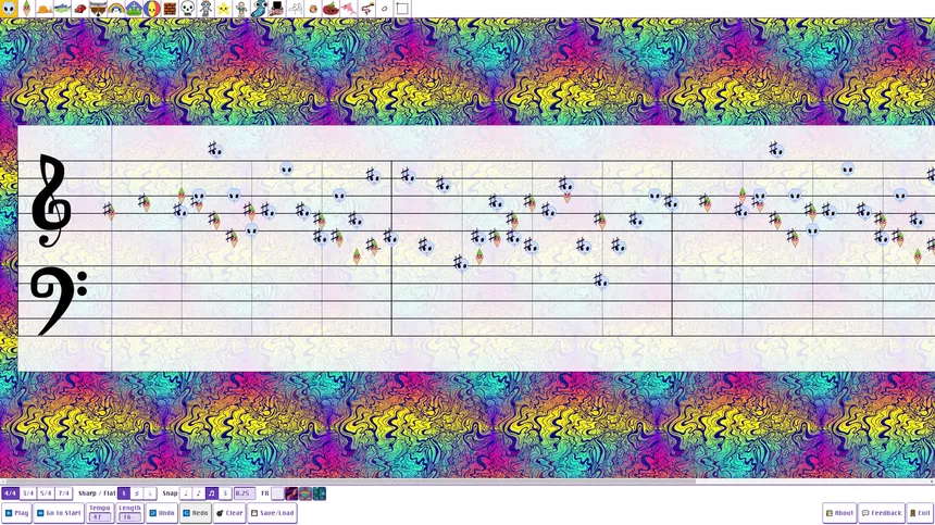Скриншот 1 к игре DanielX.net Paint Composer