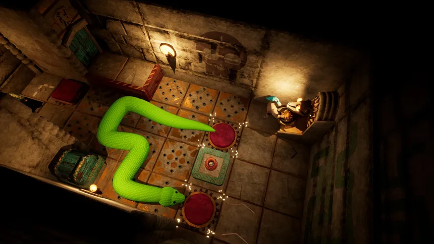 Скриншот 4 к игре Temple Of Snek