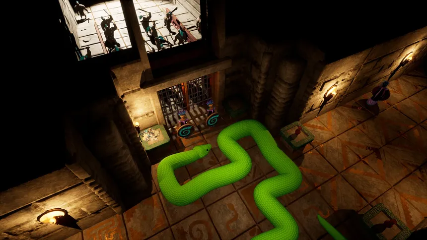 Скриншот 8 к игре Temple Of Snek