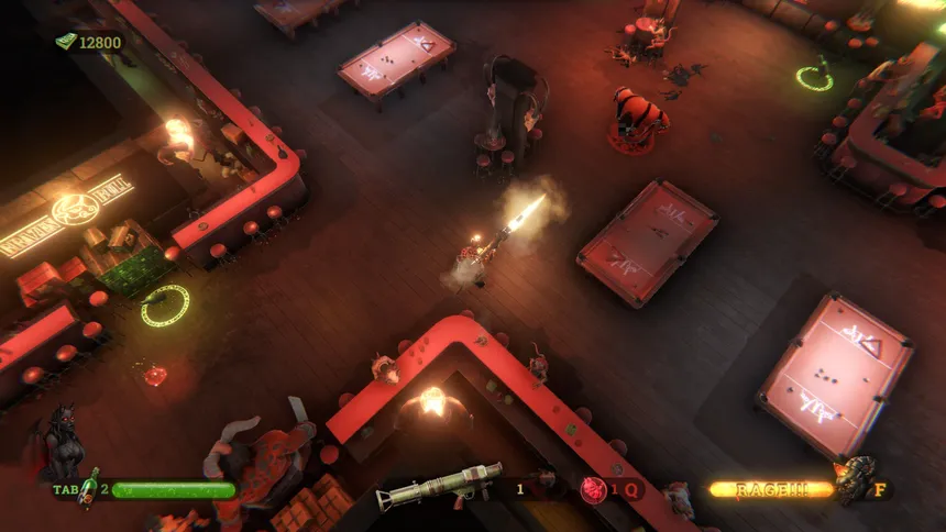 Скриншот 2 к игре BDSM: Big Drunk Satanic Massacre Demo