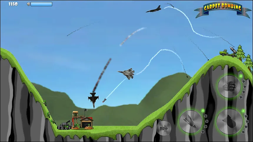 Скриншот 1 к игре Carpet Bombing
