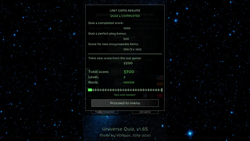 Скриншот 5 к игре Universe Quiz
