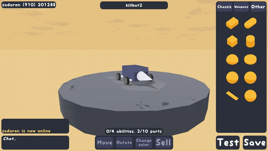 Скриншот 1 к игре Sokbots