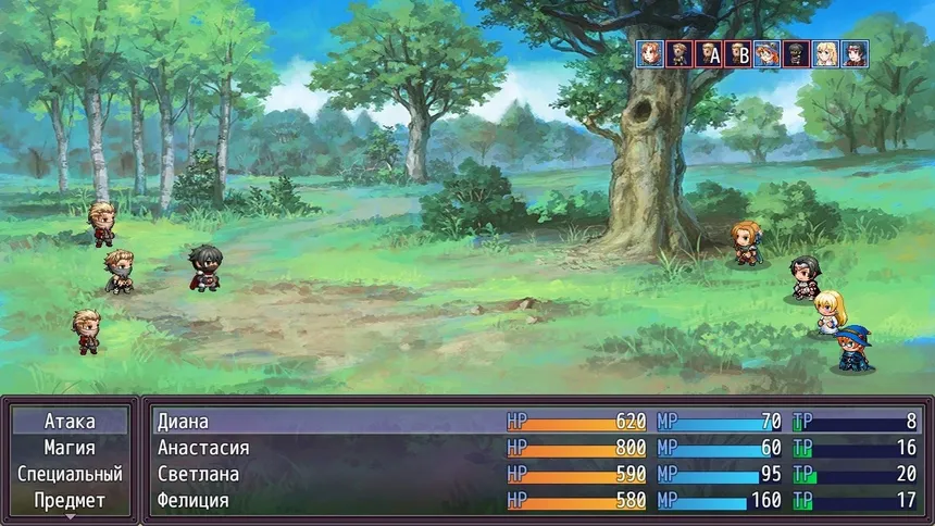 Скриншот 4 к игре Heroines of Swords & Spells