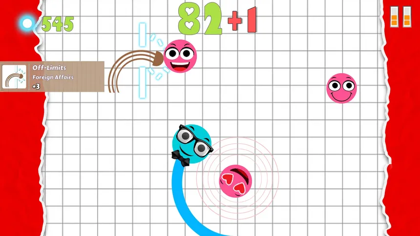 Скриншот 3 к игре Flirt Balls Race (Casual Racing Love Theme Valentine day Special )
