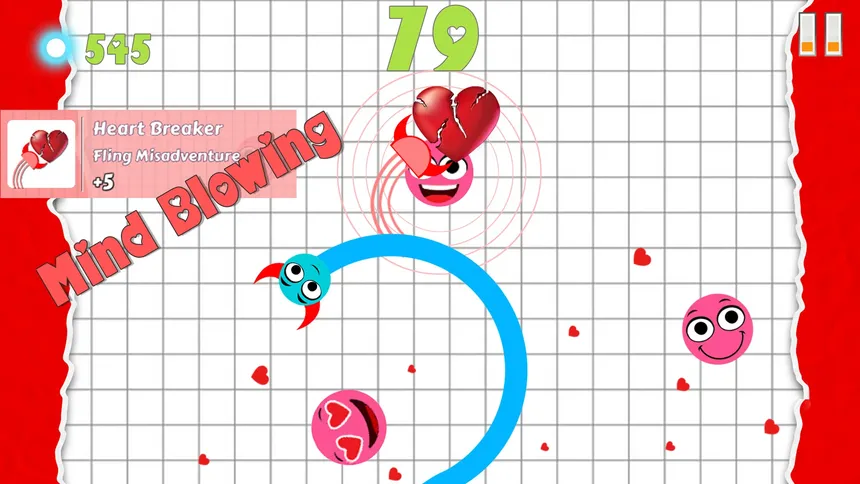 Скриншот 4 к игре Flirt Balls Race (Casual Racing Love Theme Valentine day Special )