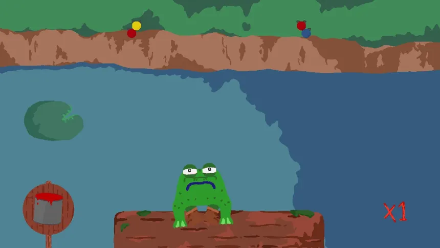 Скриншот 2 к игре Frog X Log
