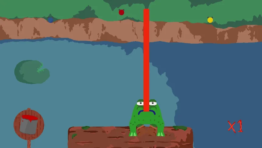 Скриншот 3 к игре Frog X Log