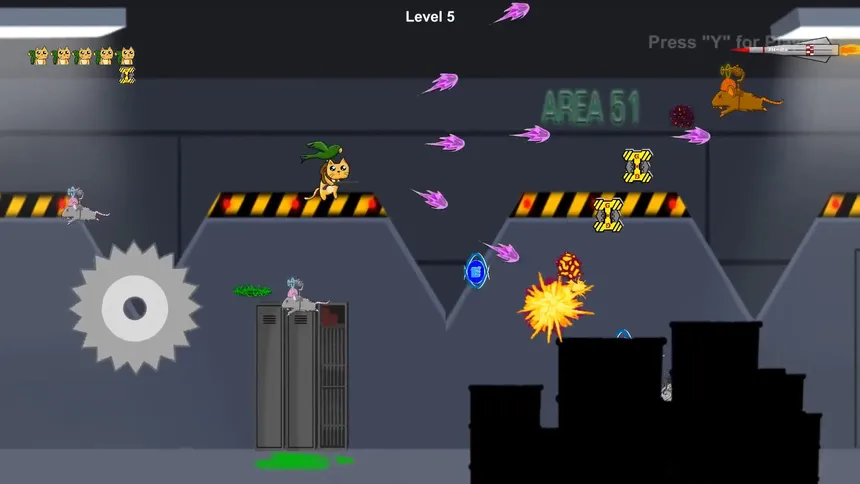 Скриншот 3 к игре Memeow &amp; Comodore: Reloaded