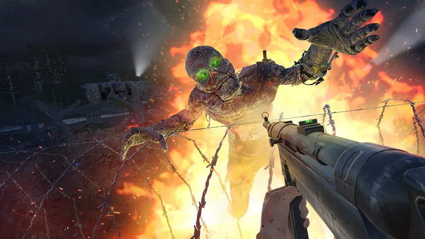 Скриншот 1 к игре World War 2 Zombie Attack VR Coronavirus Simulator