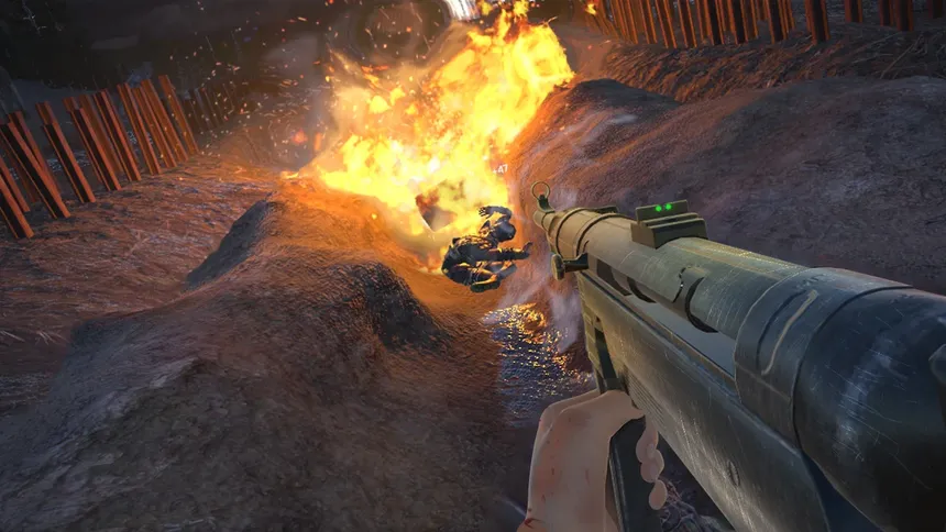 Скриншот 2 к игре World War 2 Zombie Attack VR Coronavirus Simulator
