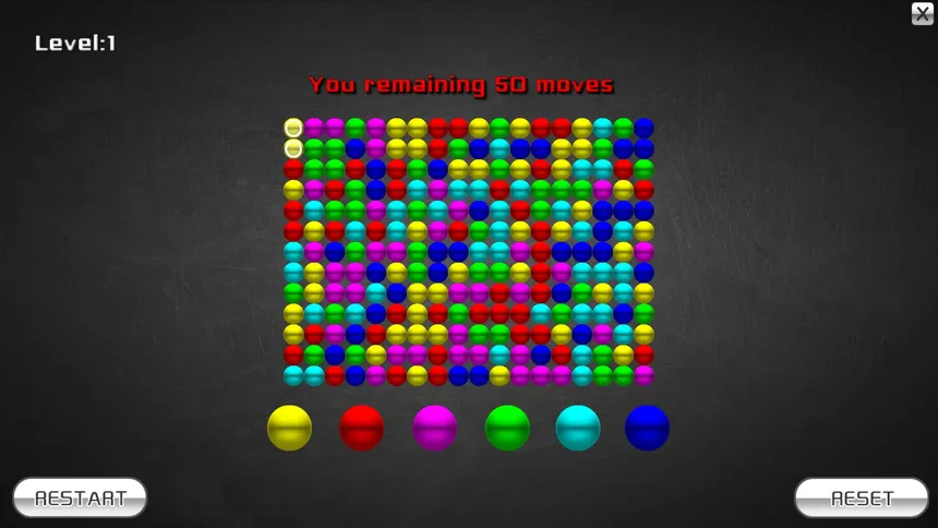 Скриншот 1 к игре Color ball