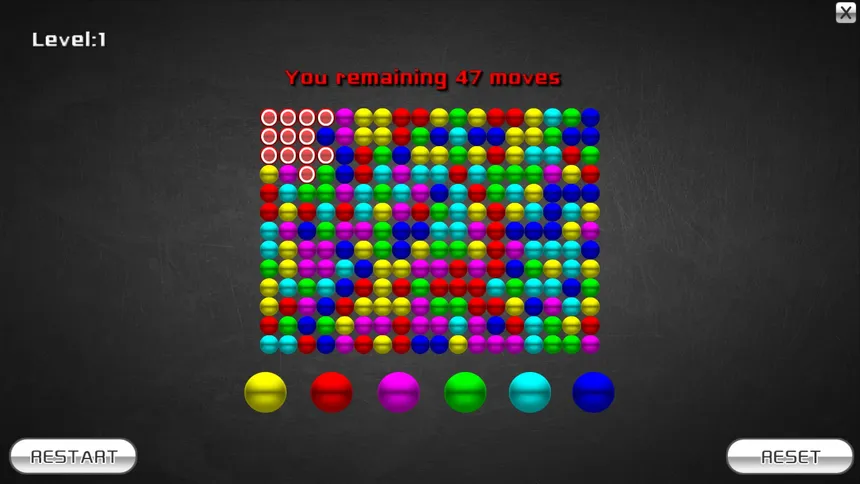 Скриншот 2 к игре Color ball