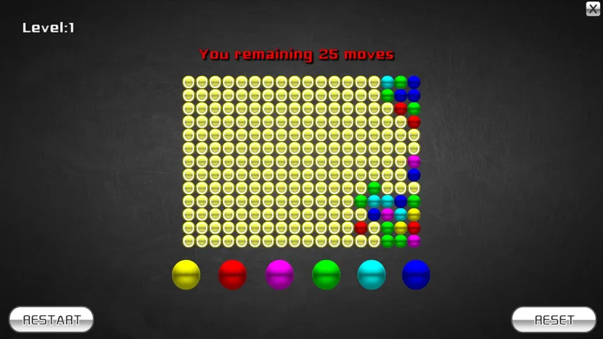 Скриншот 5 к игре Color ball