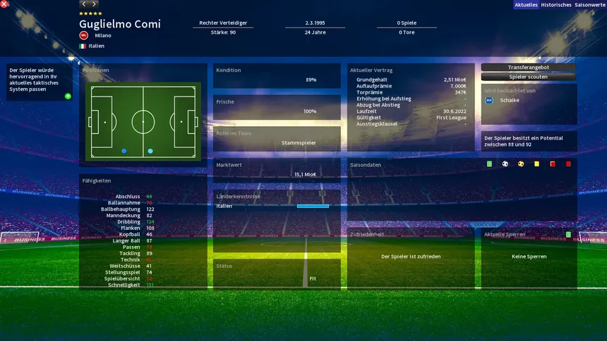 Скриншот 6 к игре Player's Eleven