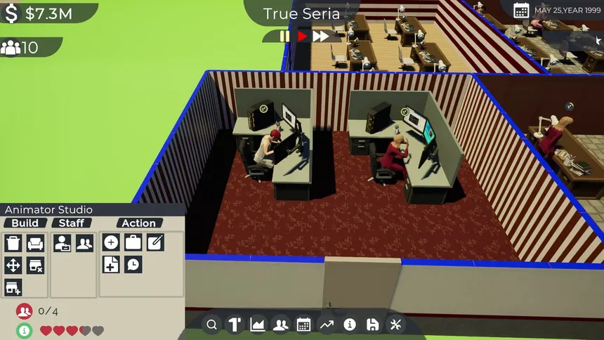 Скриншот 1 к игре Anime Studio Tycoon