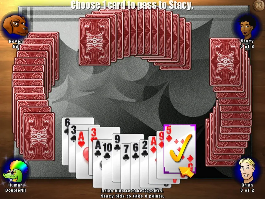 Скриншот 2 к игре Classic Card Game Spades