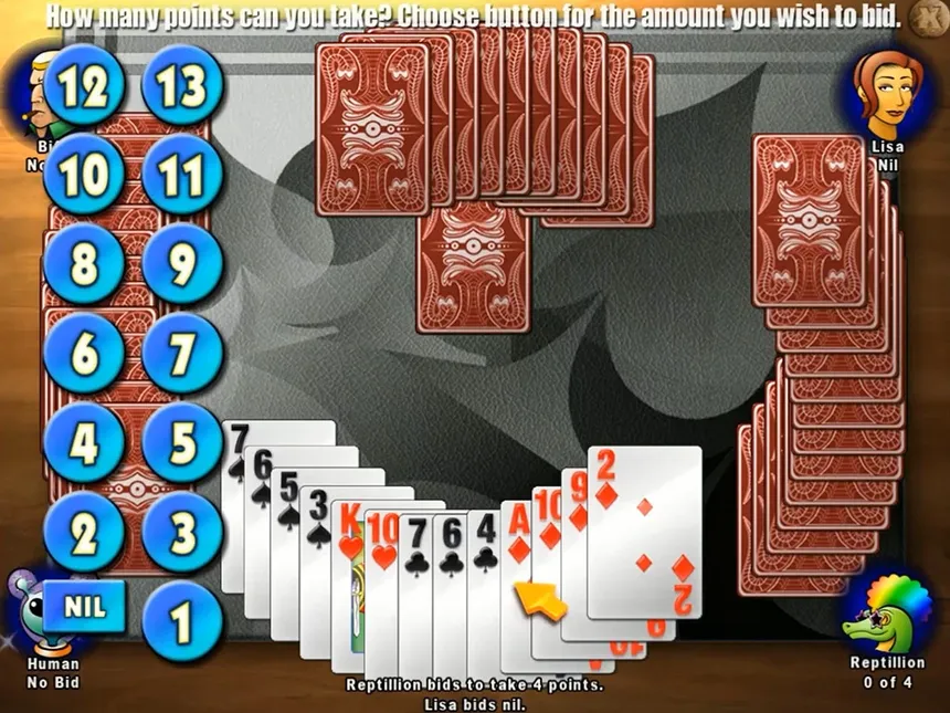 Скриншот 3 к игре Classic Card Game Spades