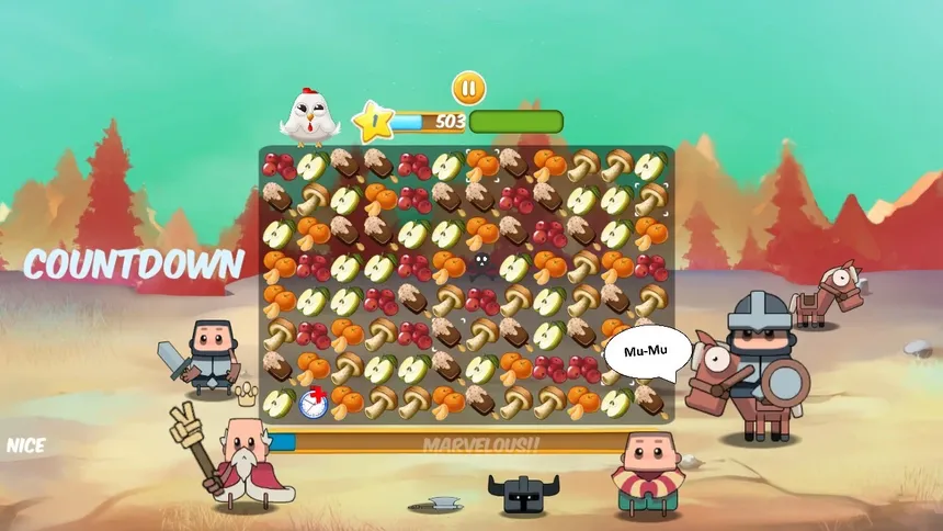 Скриншот 1 к игре Angry food